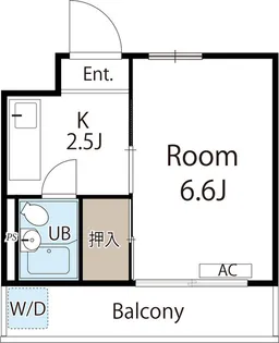 カ・リオベッロ【1階】の間取り