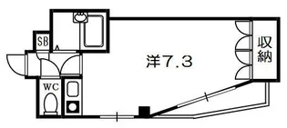 ラピュタ牧野阪【4階】の間取り