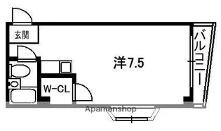 プチシャトー星ヶ丘Ⅱ【2階】の間取り