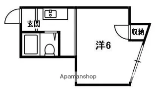 MAYUMIハイツ15番館尊延寺【3階】の間取り