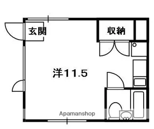 MAYUMIハイツ枚方2番館(中井ハイツ)【1階】の間取り