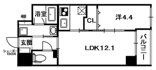 コンソラーレ【4階】の間取り