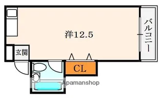昭光マンション【3階】の間取り