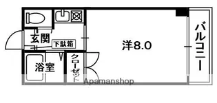 M’PLAZA津田駅前八番館【3階】の間取り