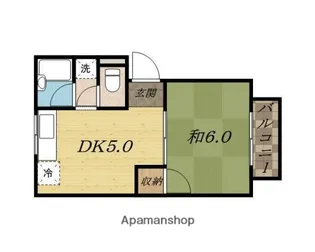 M’PLAZA津田駅前五番館【2階】の間取り