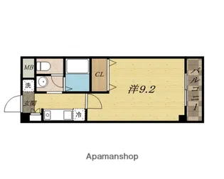 M’PLAZA津田駅前十二番館【2階】の間取り