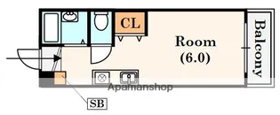 レオハイム長尾Ⅲ【5階】の間取り