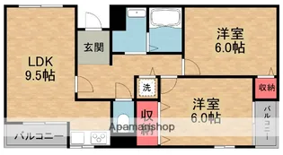 メープルフォレスト【1階】の間取り