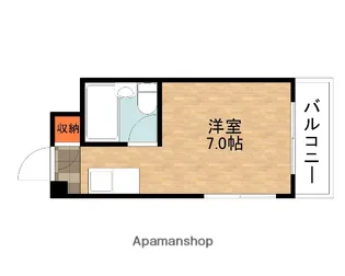 ハイツ長尾【2階】の間取り
