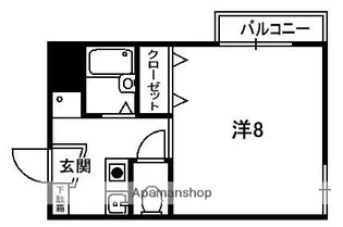 ライフハイム須賀【3階】の間取り