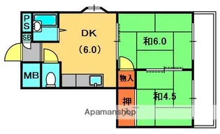 M’PLAZA津田駅前弐番館【3階】の間取り