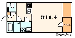レオネクスト長尾台【207号室】の間取り