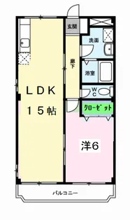 メゾンルミエール【2階】の間取り