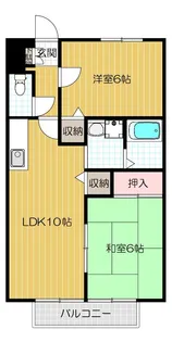 La Fenice Kokita【201号室号室】の間取り