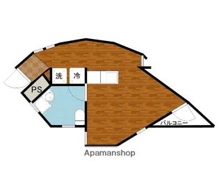 シーラカンスハウス【3階】の間取り