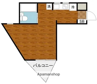 シーラカンスハウス【2階】の間取り