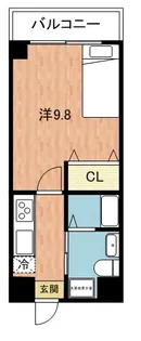 アートプラザ枚方【1階】の間取り