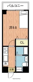 アートプラザ枚方【6階】の間取り