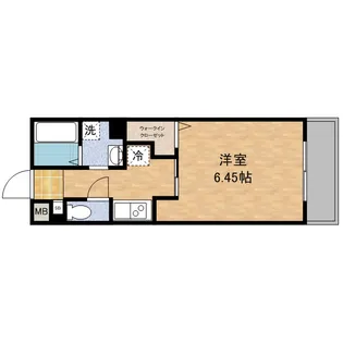 コンテネレッツァ枚方Ⅰ【1階】の間取り