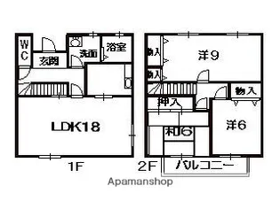ユメニティ27【1階】の間取り