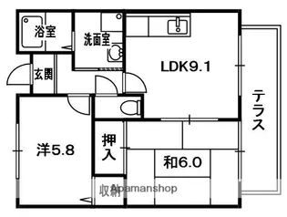 エル・ファミール【1階】の間取り