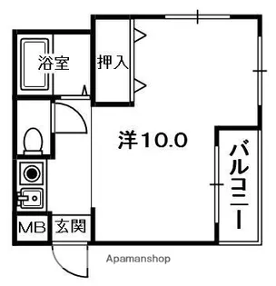チェリー広野【3階】の間取り