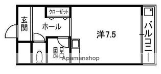 第3ハートビル【3階】の間取り