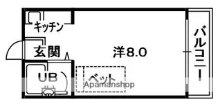 コーポ尾上【2階】の間取り