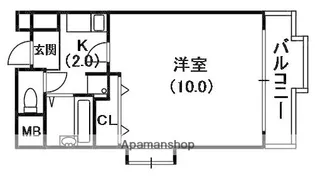 セブンスヒルⅡ【5階】の間取り