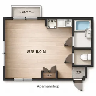 センチュリー寝屋川【3階】の間取り