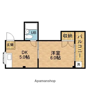 三木マンション【3階】の間取り