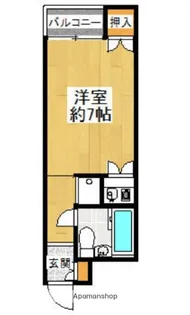 サウスコート【3階】の間取り