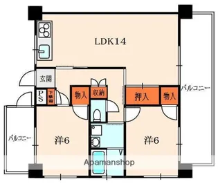 ESPEROⅡ【2階】の間取り
