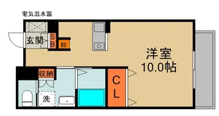 サンピカA【4階】の間取り