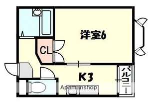 アンビエントマツダ【3階】の間取り