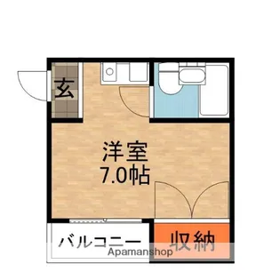 プリモ伊加賀【2階】の間取り