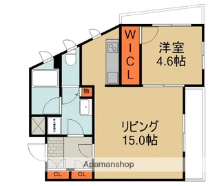 PRIMOLUCE(プリモルーチェ)【1階】の間取り