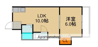 光永住【2階】の間取り