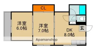梶町マンション【2階】の間取り