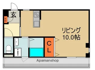 葵マンション【1階】の間取り