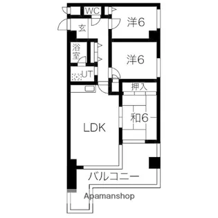 アーバンハイム守口【2階】の間取り
