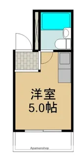 T’S CUBE緑町(旧シャンピア守口)【4階】の間取り