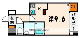 フナーセル【1階】の間取り