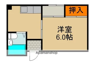 ラフィーヌ太子橋【5階】の間取り