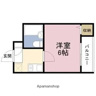 サードニックス【2階】の間取り