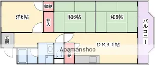 アメニティコート【2階】の間取り