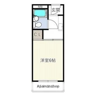 門真プラザ【6階】の間取り