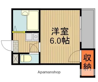 M’PLAZA西三荘駅前【2階】の間取り