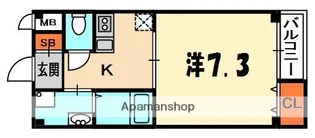 コート八重桜【3階】の間取り