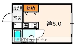 シャルム枚方【1階】の間取り